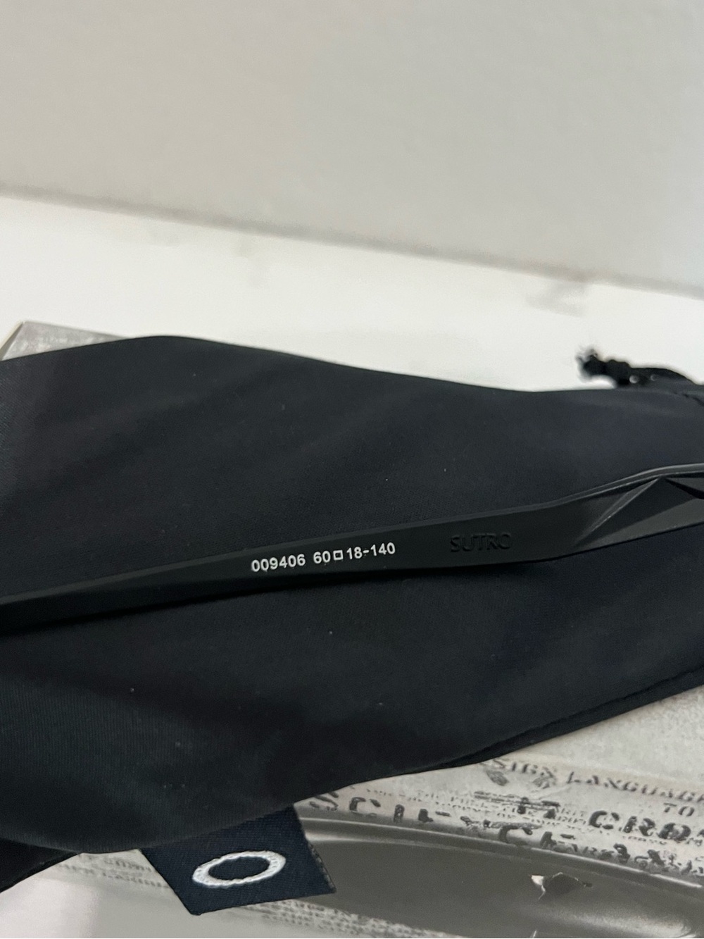 Oakley Sutro Chrome Iridium Sunglasses - Picture 7 of 9